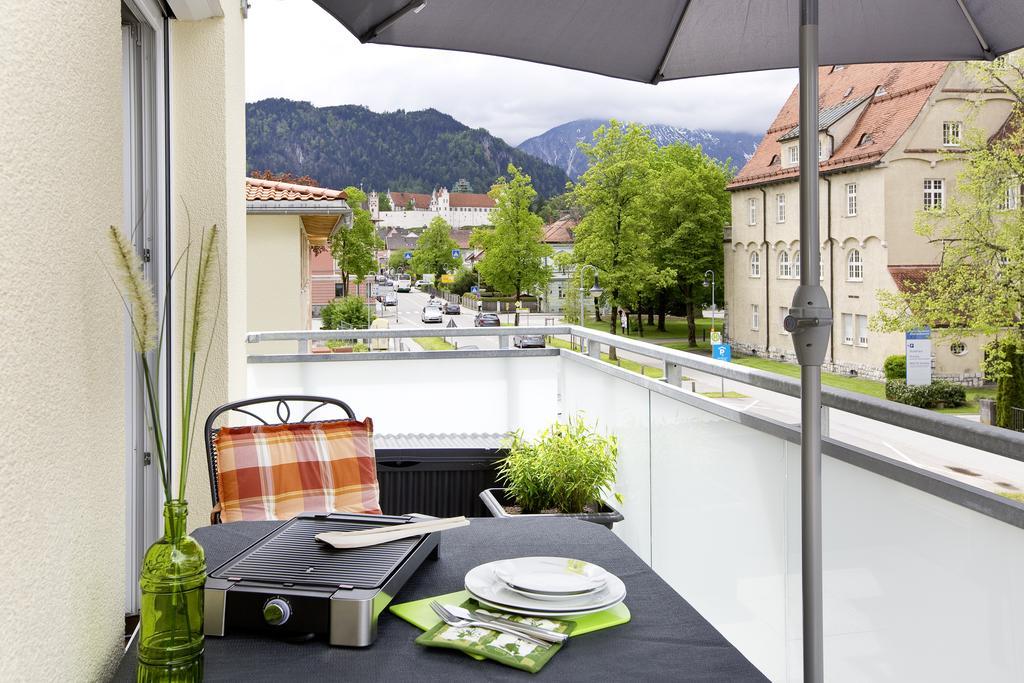Ferienwohnung Schlossblick - City Fussen Exterior photo