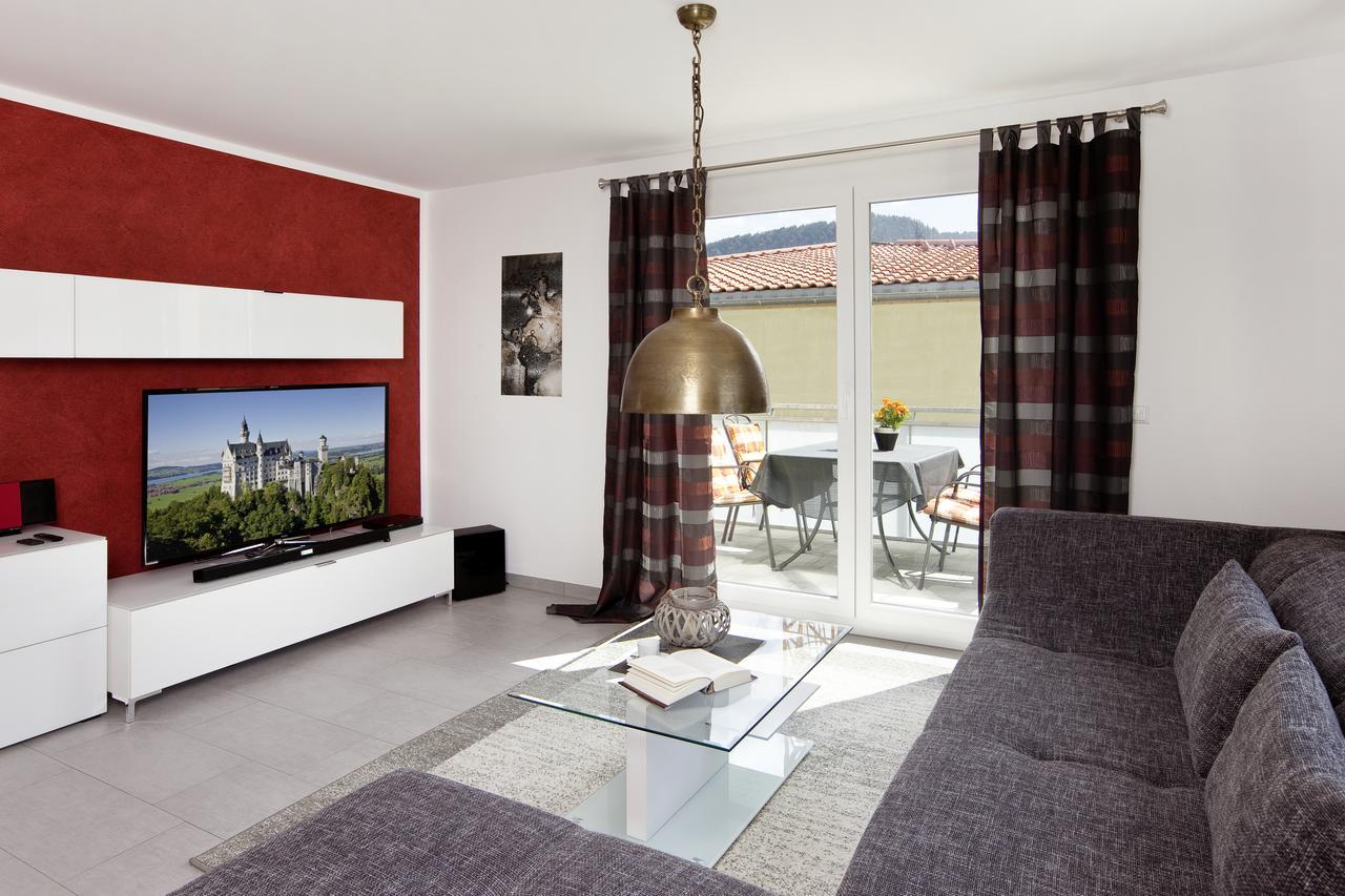 Ferienwohnung Schlossblick - City Fussen Exterior photo